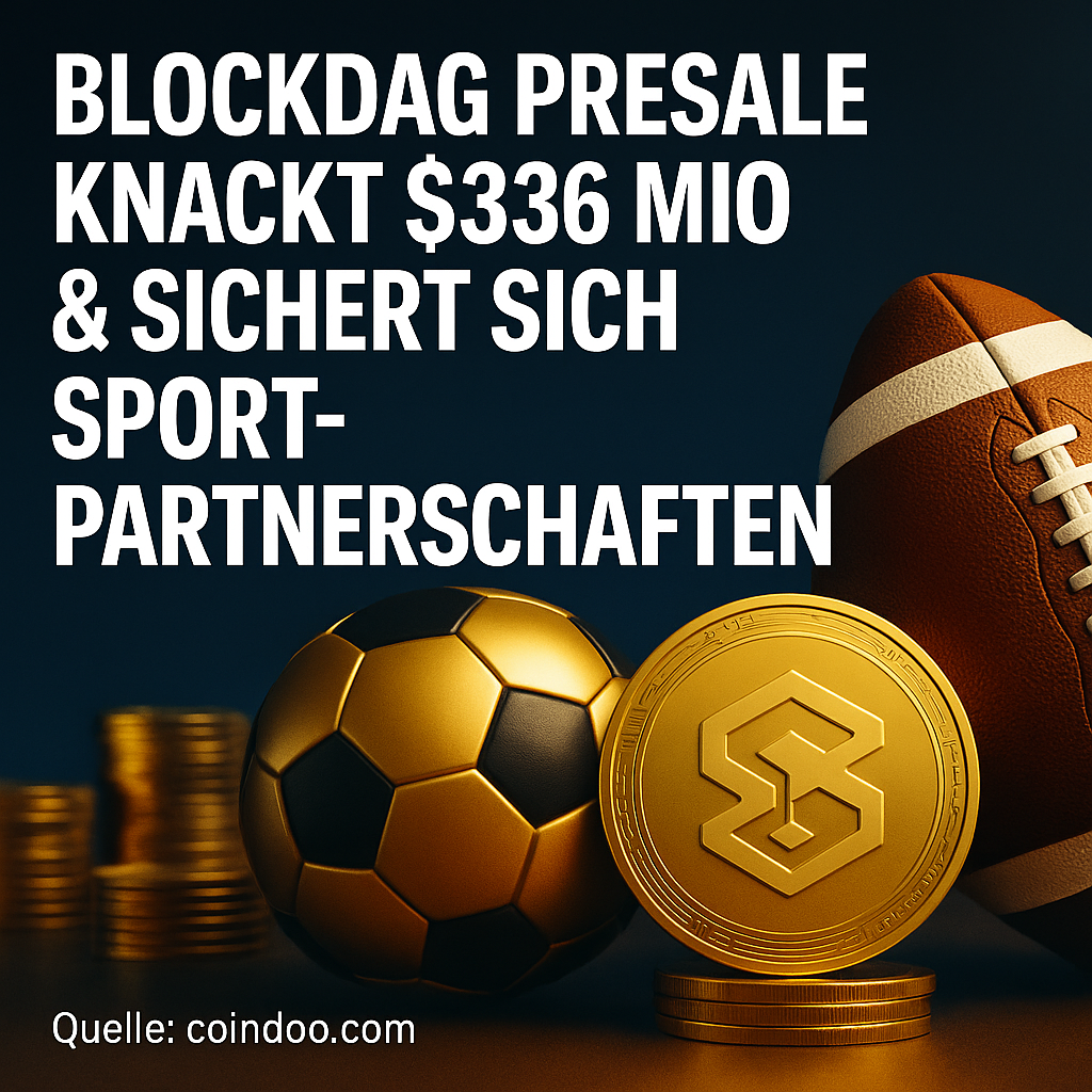 BlockDAG presale knackt $336 Mio & sichert sich Sport-Partnerschaften